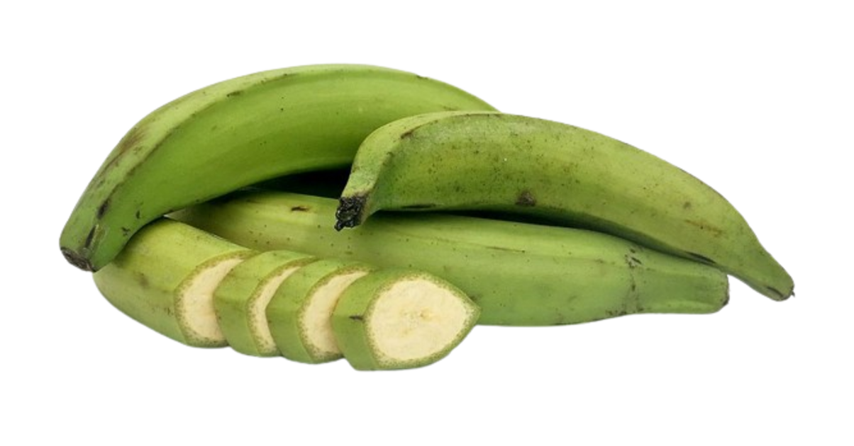 Banane plantain verte