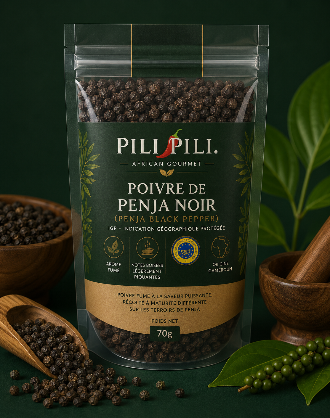 Poivre de Penja noir