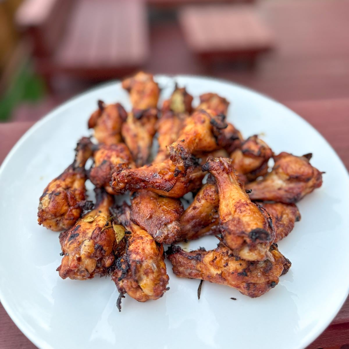 Aile de poulet grillée