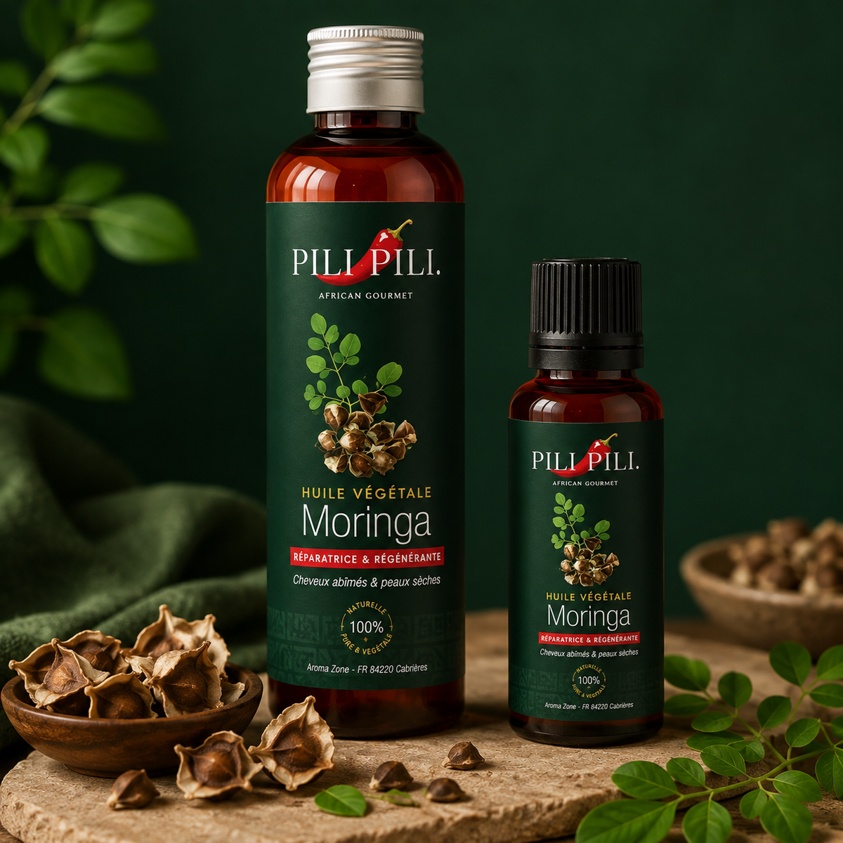Huile de moringa
