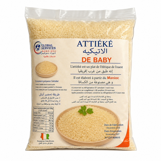 Attiéké (semoule de manioc)