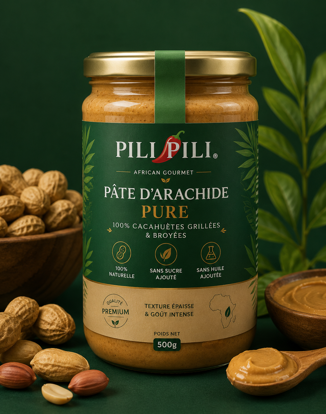 Pâte d'arachide pure