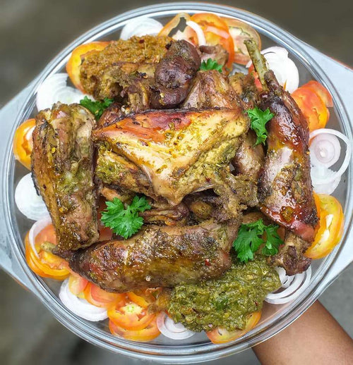 Pintade brisée