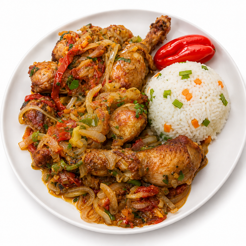 Poulet sauté