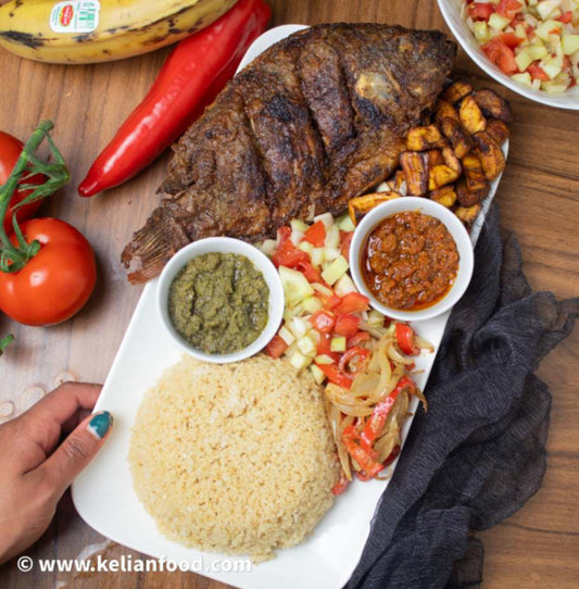 Attieke poisson sosso