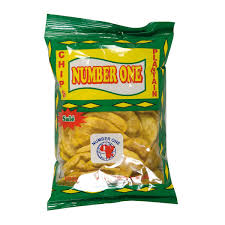 Plantain séché en chips
