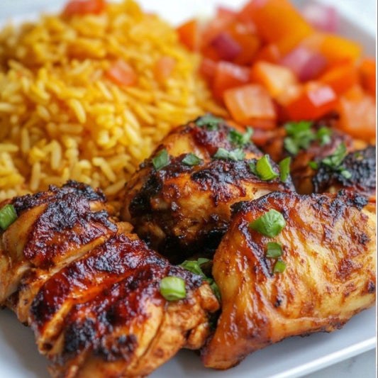 Riz basmati au poulet