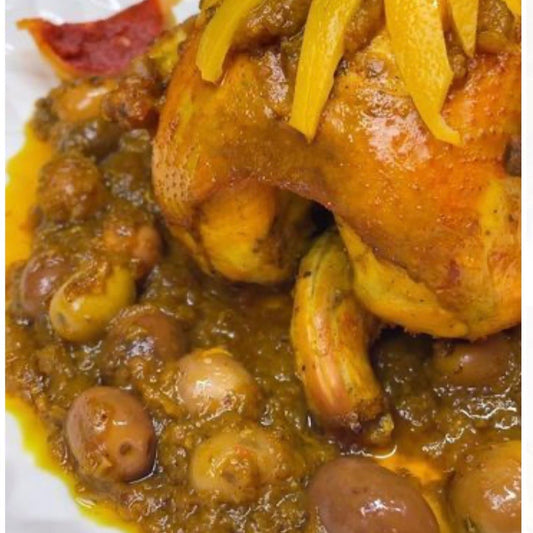 Poulet aux olives