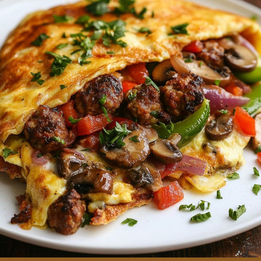 Omelette gourmande mixte