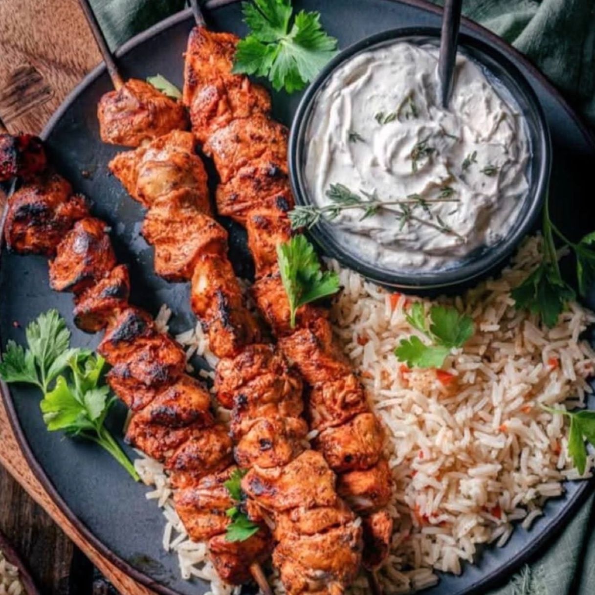 Brochette de poulet
