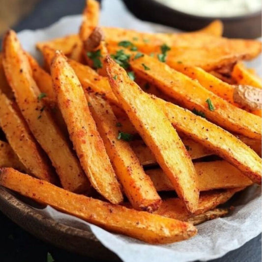 Frite patate douce