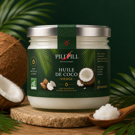 Huile de coco vierge