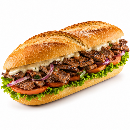 Sandwich viande — Restaurant Sara Bamba
